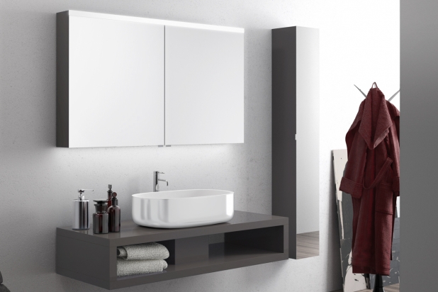 ISA bagno, Iris, specchio contenitore