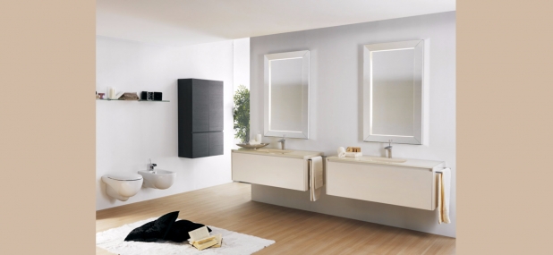 ISA bagno, One, componibile, mobile bagno sospeso