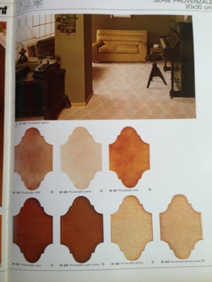 Ambientazione catalogo Marazzi 1977