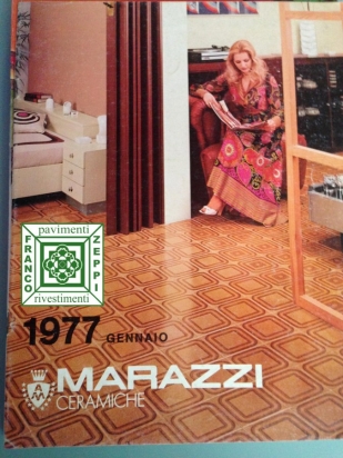 Ambientazione catalogo Marazzi 1977